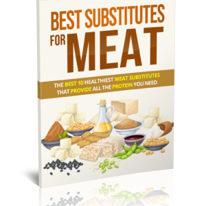 Plant-based meat substitutes including tofu, tempeh, and chickpeas, highlighting healthy alternatives for a balanced diet